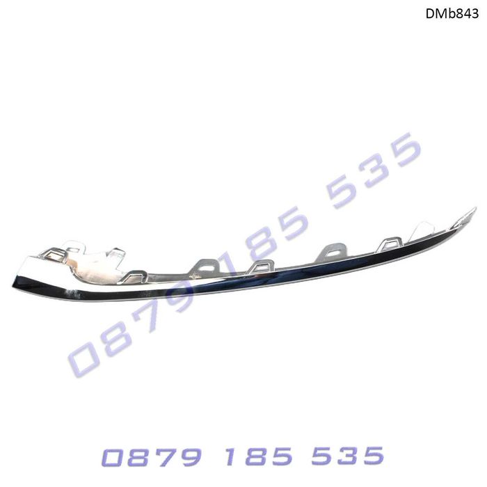 Тунинг хром лайсна предна броня Mercedes S W222 мерцедес части с класа