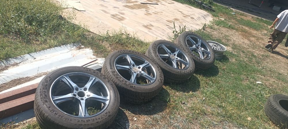 Титанка с покрышкой