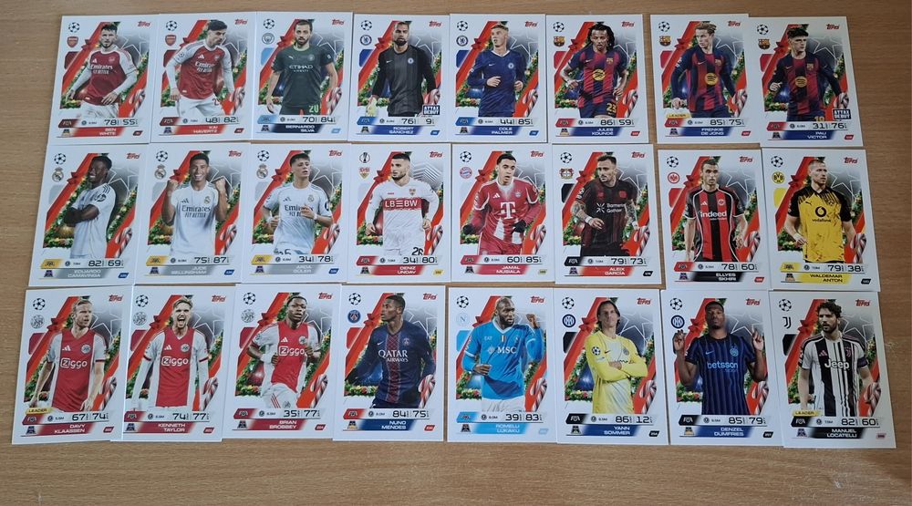 Match attax 2025/2026 специални карти