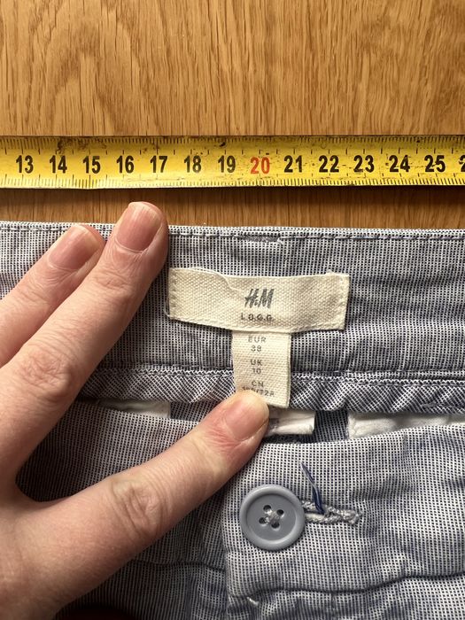 Pantaloni Chino albastru deschis