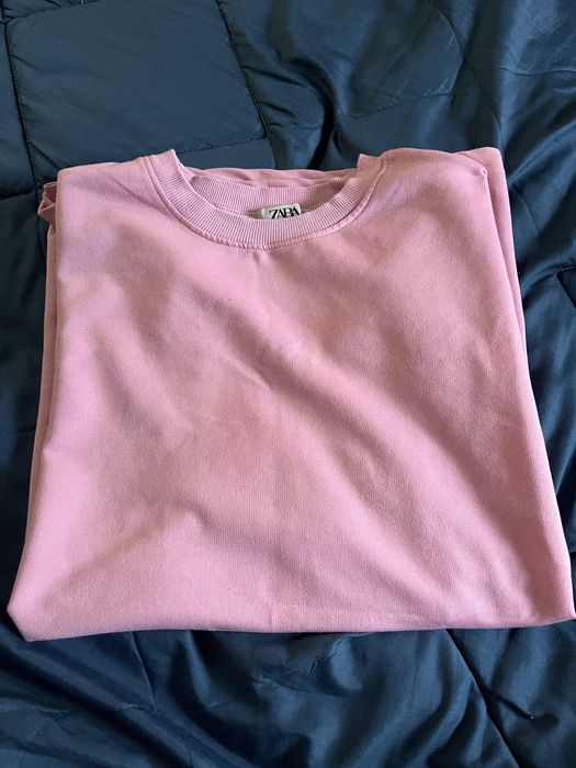 Розова тениска ZARA