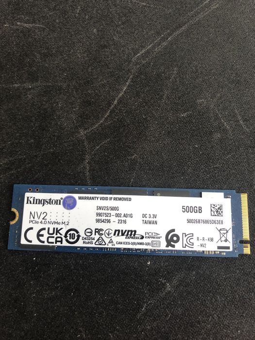 Прлдается ssd m2