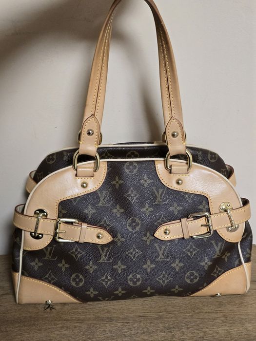 Louis Vuitton оригинална дамска чанта от естествена кожа