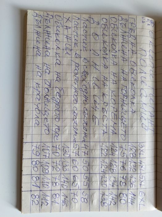 Екип ГИГАНТ от полиамид 3XL,4XL,5XL, 6XL