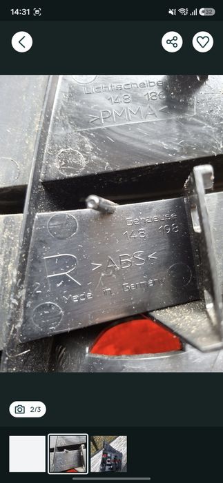 Stop dreapta golf IV. Original