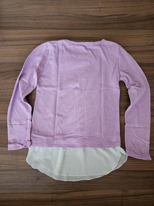 Bluza Lila cu aplicatii