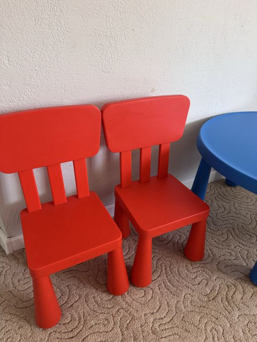 Ikea стол и стулья детские