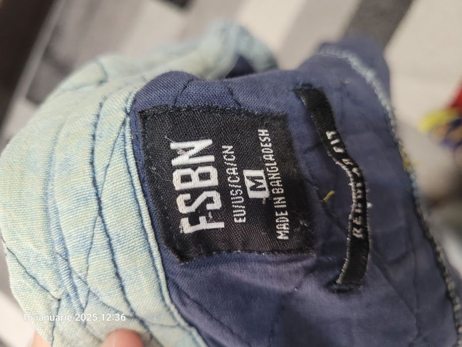 Camasa jeans matlasata New Yorker