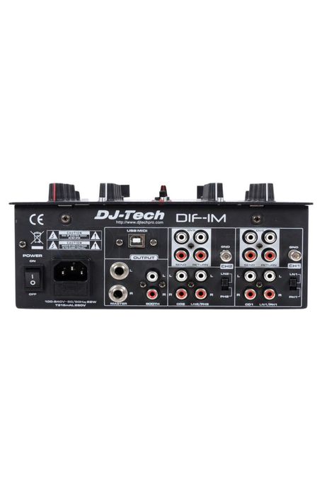 DJ Mixer dj-tech dif-1m DVS innofader