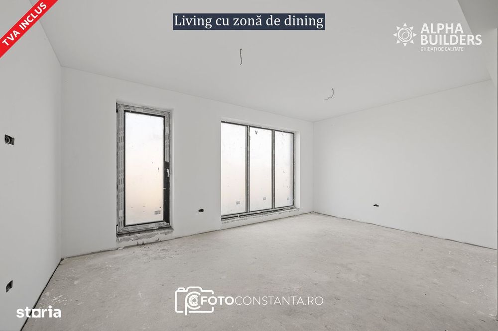 #TVA inclus: 4 dormitoare, 3 dressinguri, 3 băi, terasă 42mp · parcare
