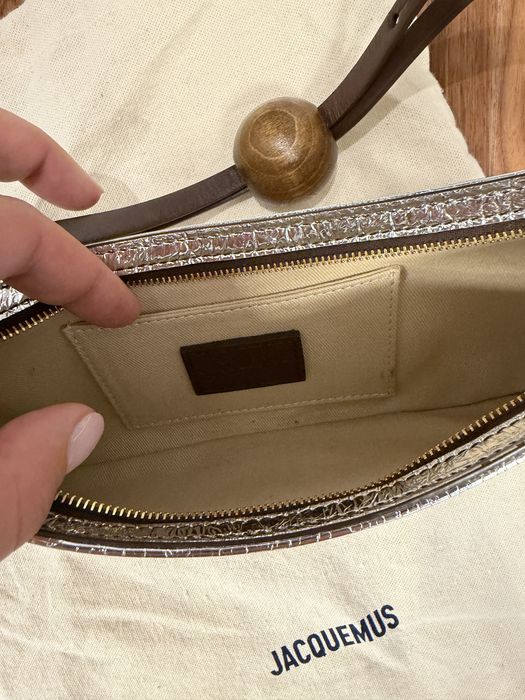 Орогинална чанта jacquemus  100% The Bisou Perle
