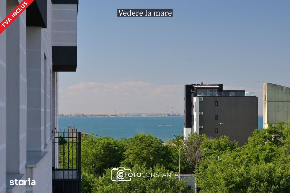 #Apartament cu vedere la mare · bucătărie separată 15.6m² · bloc nou — fotografia 1