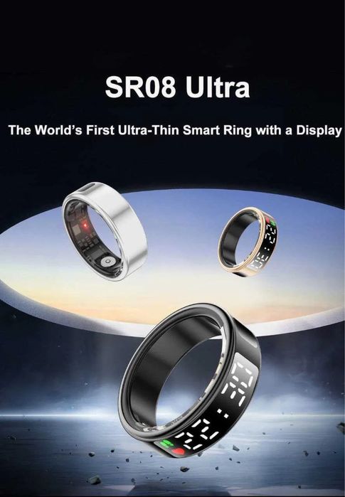 Смарт пръстен със дисплей размер 10