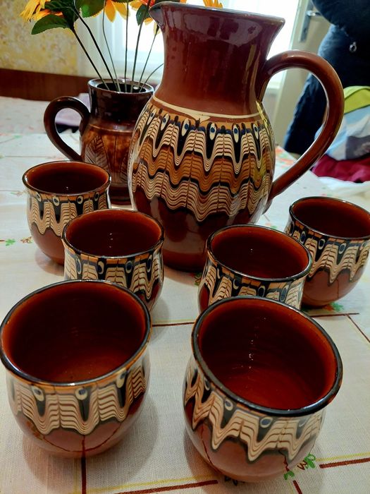 Стар  керамичен  сервиз,нов