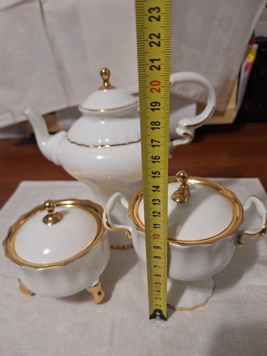 Set de ceai 9 piese  din portelan