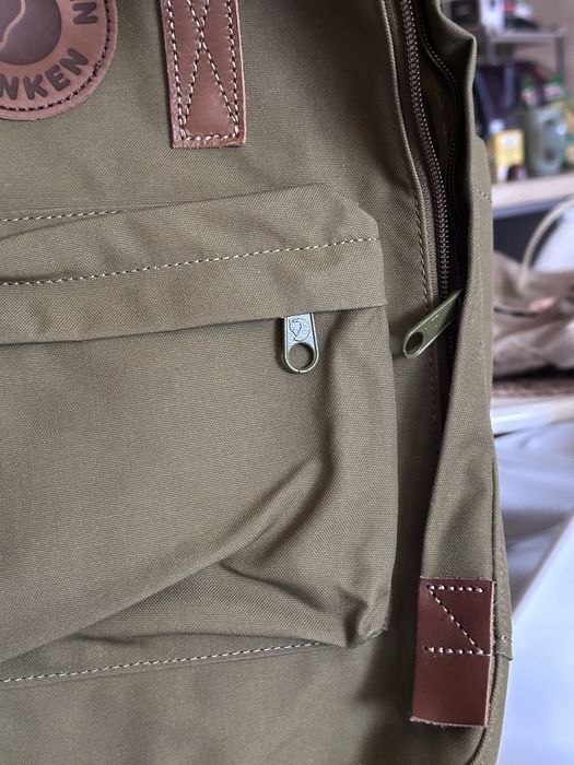 Оригинална раница Fjällräven Kånken No. 2 – Маслиненозелена / Отлично състояние