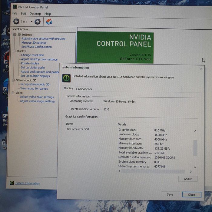 Placa video ASUS nVidia GeForce GTX560 1GD5
