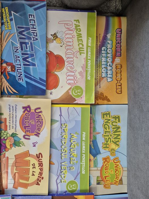 Pachet 20 materiale educaționale & cărți activități grădiniță (Editura Edu, Play-Doh)