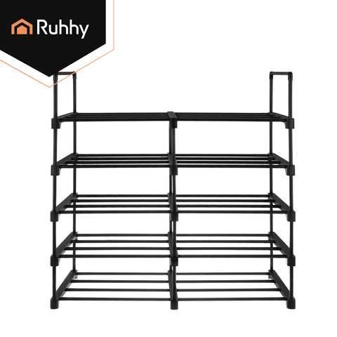 Метална етажерка за обувки / Поставка за обувки / Рафт за обувки