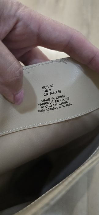 Cizme primavara dama H&M, marime 39