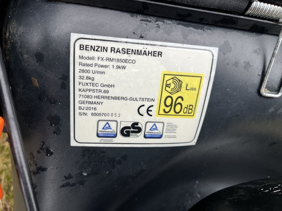 Бензинова Косачка FUXTEK 1.9kw. 48см. Нож Внос Германия