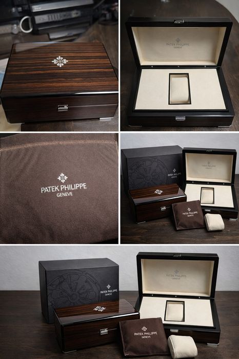 кутия Patek Philippe Geneva с калъф и възглавничка