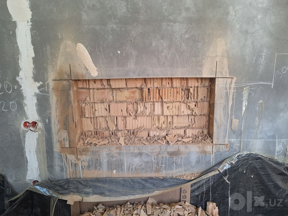 Devor teshish,Beton kesish,услуги алмазное бурение Сверление Отверстие