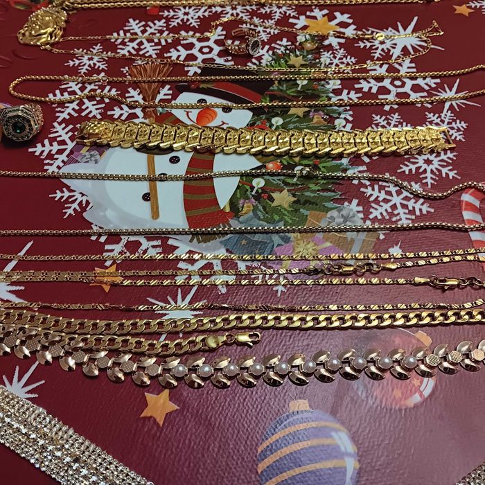 Позлатени накити с 18к злато