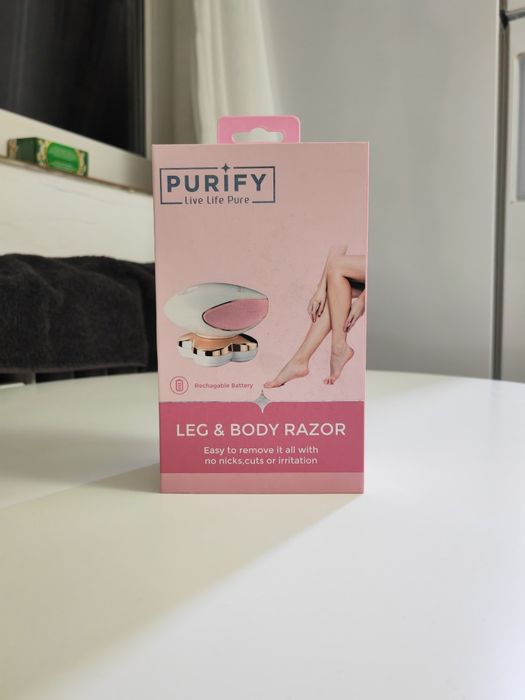 NOU, SIGILAT Rasoir electric Purify – Leg & Body Razor