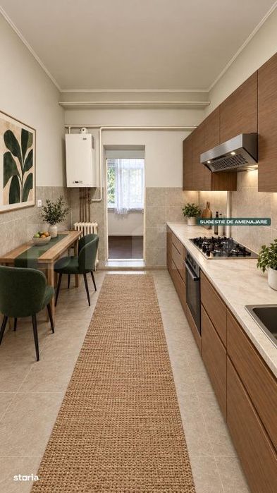 Apartament 2 camere, 56 mp, zona Nicolina - str.Clopotari