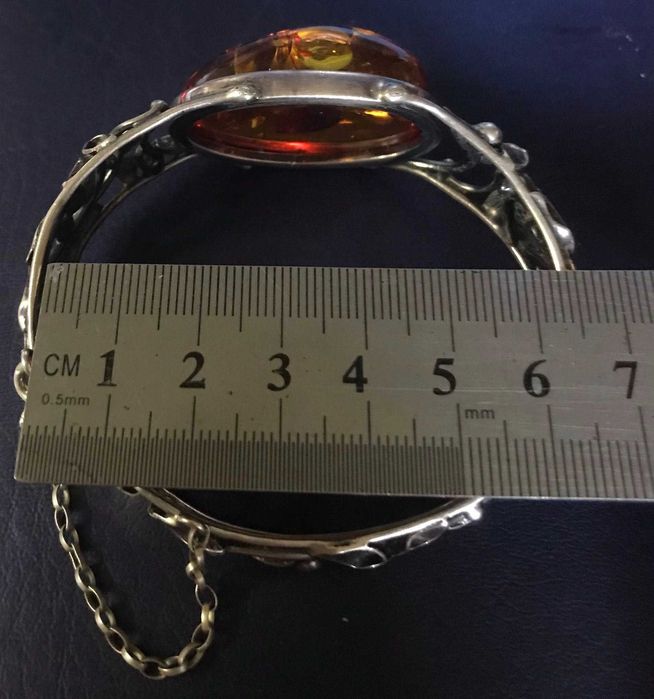 Set unic argint cu chihlimbar baltic