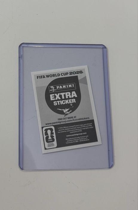 Mohamed Salah Silver Extra Sticker