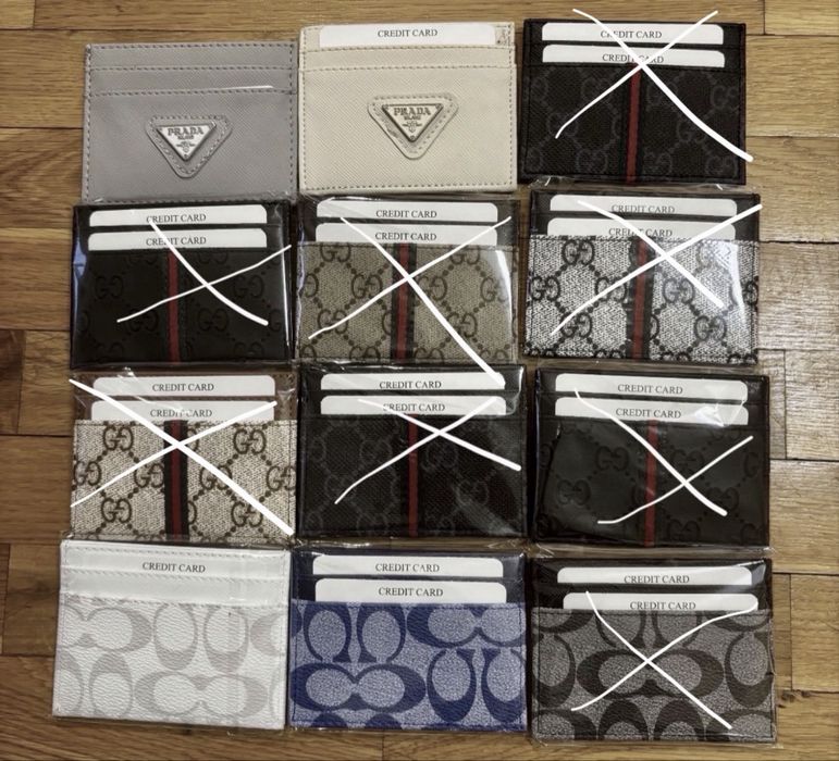 Cardholder Gucci Coach Guess Chanel LYS