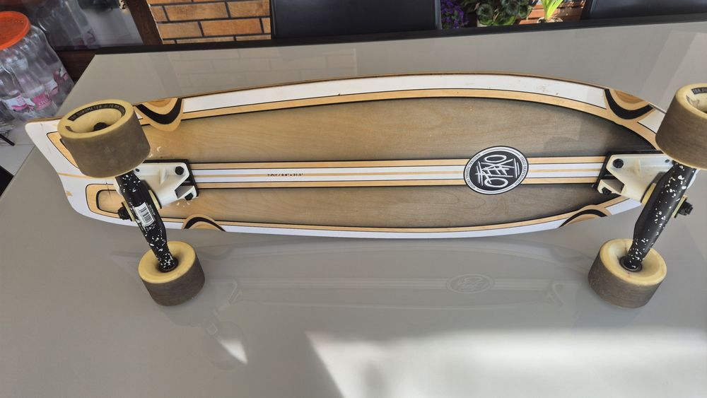 Longbord Profesional Oxelo Skateboard Original Fishtail Cruiser