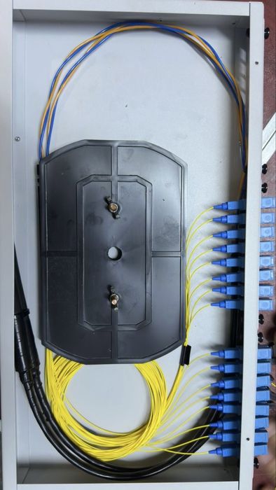 Монтаж оптичсеких кросов, сварка ВОЛС