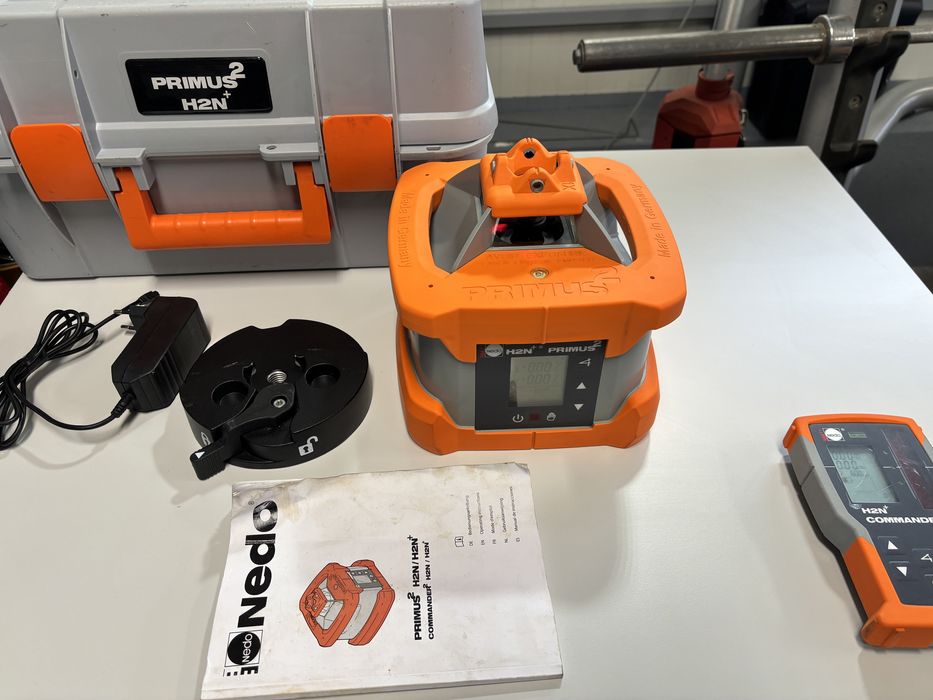 Nedo primus 2 h2n nivela laser cu pante canalizare etc hilti pr