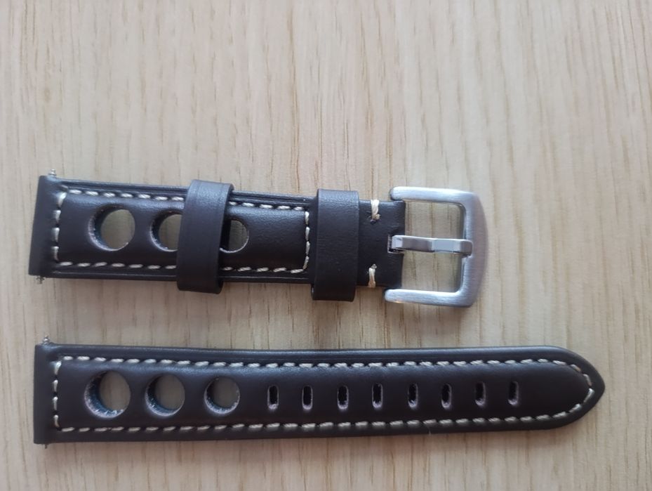 Кожена кайшка за часовник 20мм и 22мм