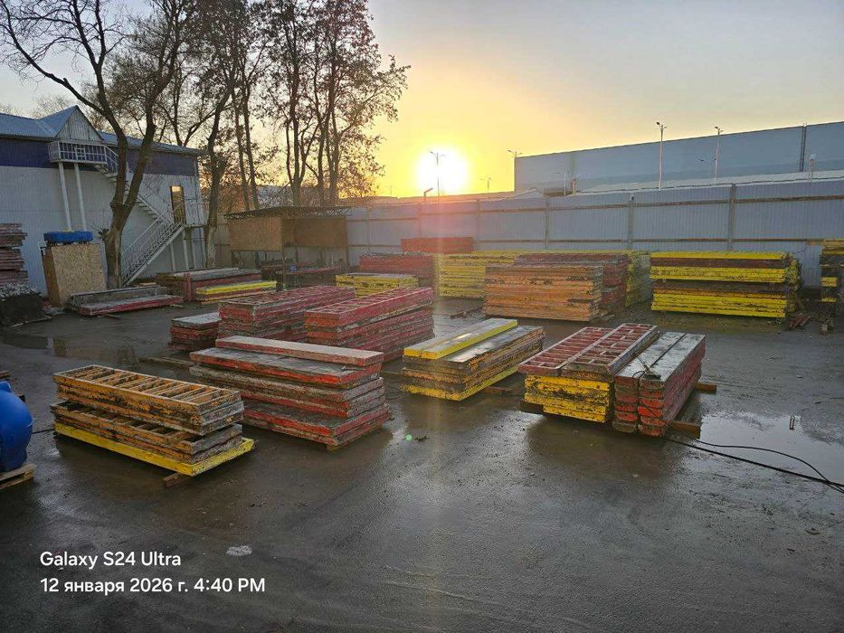 Аренда крупнощитовой опалубки. Производство России.