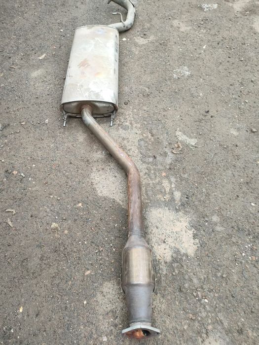 глушитель в сборе для Santa Fe 3