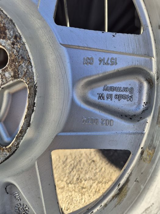 Джанти Ronal 15 цола 4х100 ,7j ,et25 ,205/50/15 Vw Bmw Opel  Honda