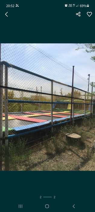 Каркасный Батут 6*10