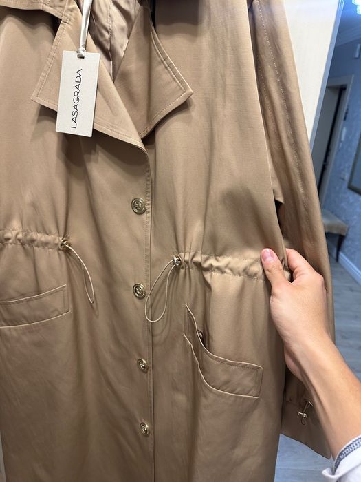 Тренч / Плащ бежевый