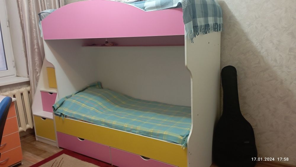 Двухъярусная кровать подростковый