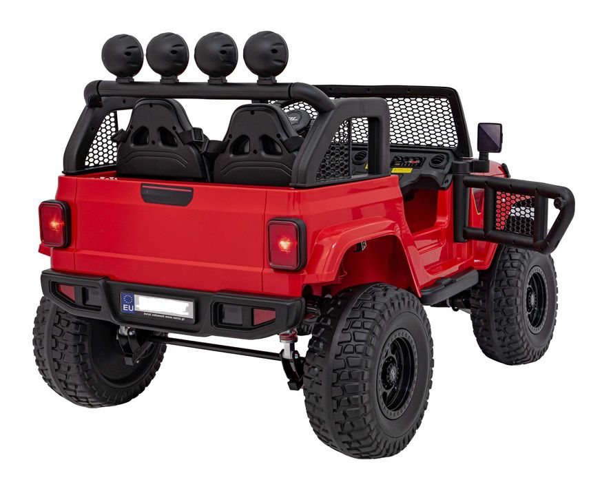 Masinuta electrica pentru copii Autokids SUV OFFROAD 4x4 (JL213) Rosu
