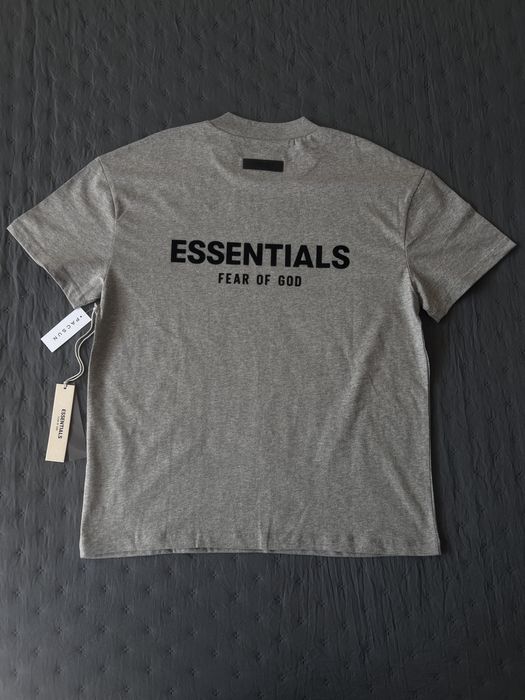 Тениска ESSENTIALS- Oatmeal grey