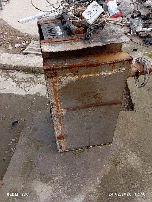 Баня печка нержавейка