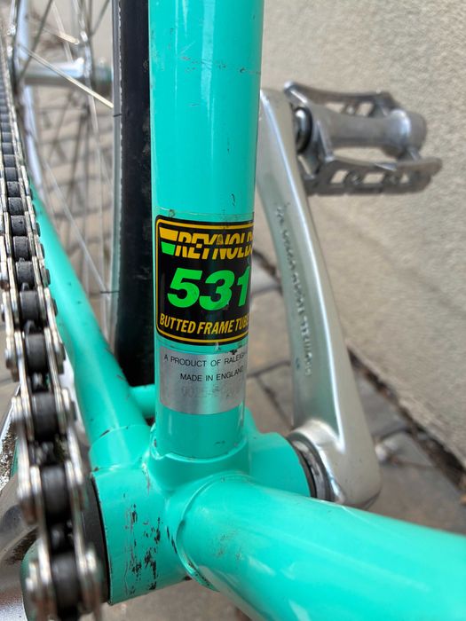 Bicicleta retro Raleigh Corsa - Single Speed / Fixie / Oras