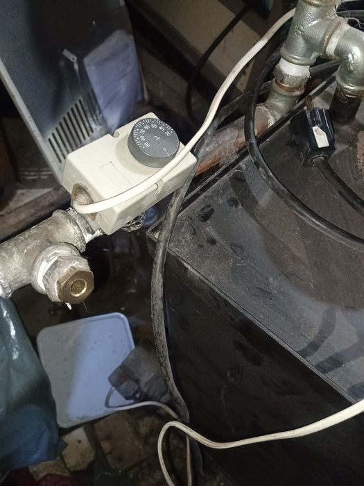 Камина с водна риза .