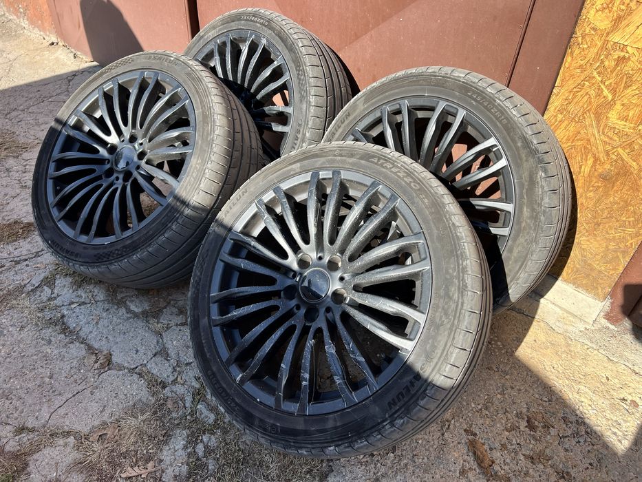 Джанти за БМВ 18 цола ET20 черен мат