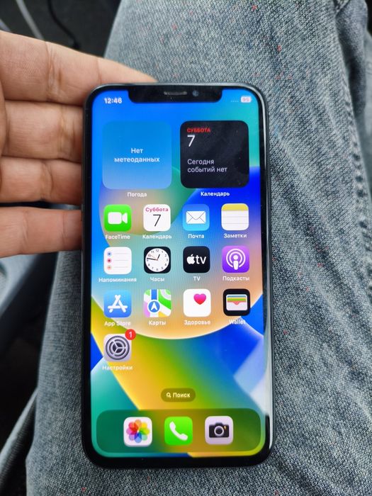 Айфон х 64гб 100%